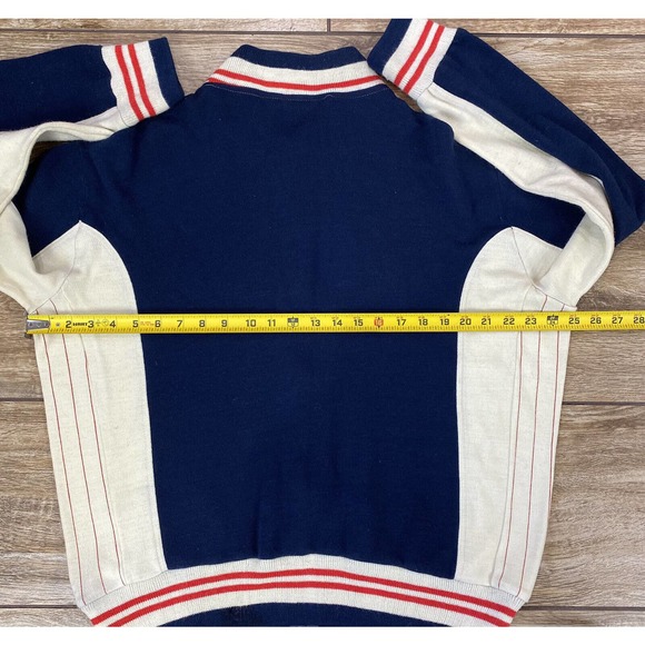 Fila Men's Blue and White Track Jacket - Picture 4 of 16